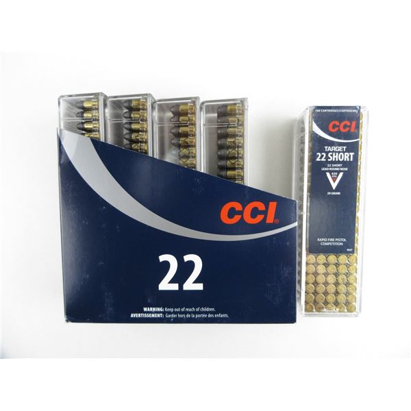 CCI .22 SHORT AMMO LOT