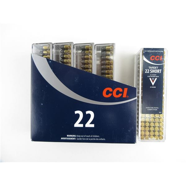 CCI .22 SHORT AMMO LOT
