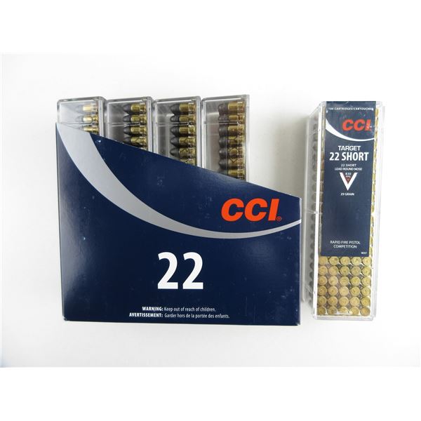 CCI .22 SHORT AMMO LOT