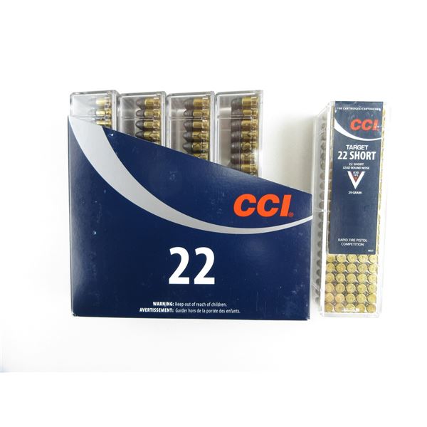 CCI .22 SHORT AMMO LOT