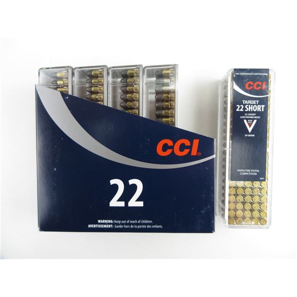 CCI .22 SHORT AMMO LOT