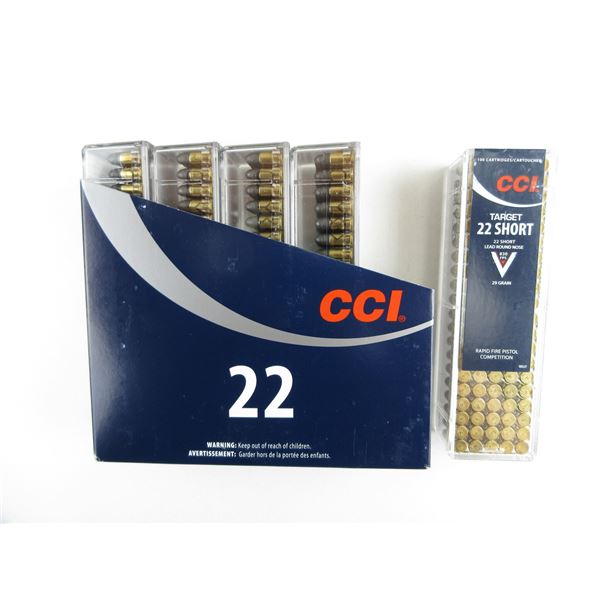 CCI .22 SHORT AMMO LOT