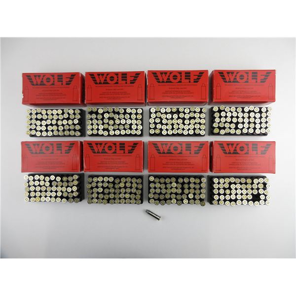 WOLF FACTORY RELOADS .38 SPL AMMO LOT