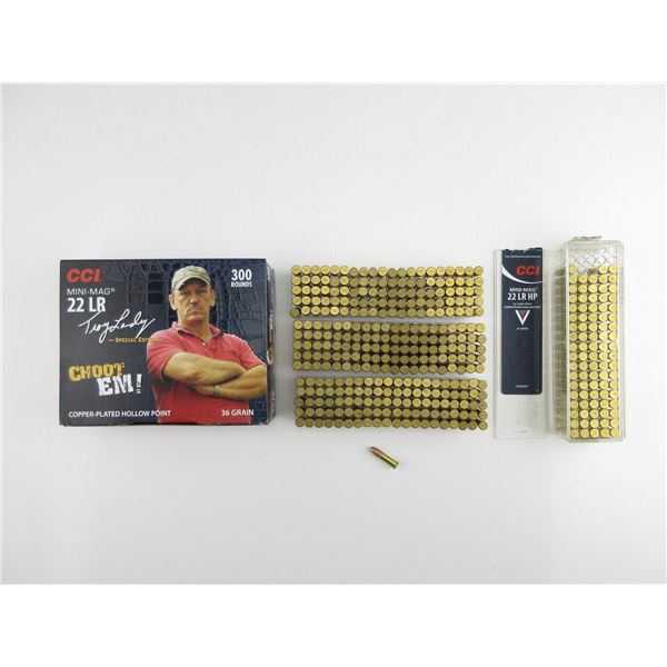 ASSORTED CCI .22 LR AMMO LOT