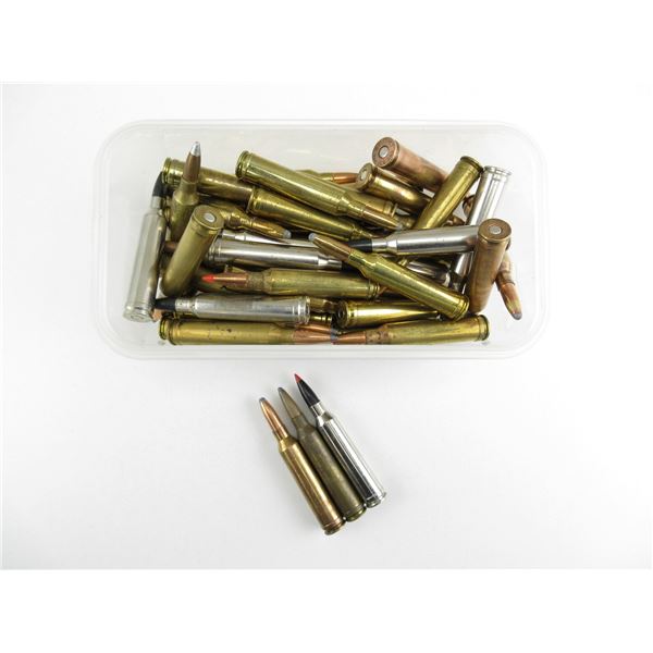 ASSORTED .7MM REM MAG AMMO LOT