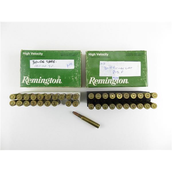 REMINGTON .30-06 AMMO LOT