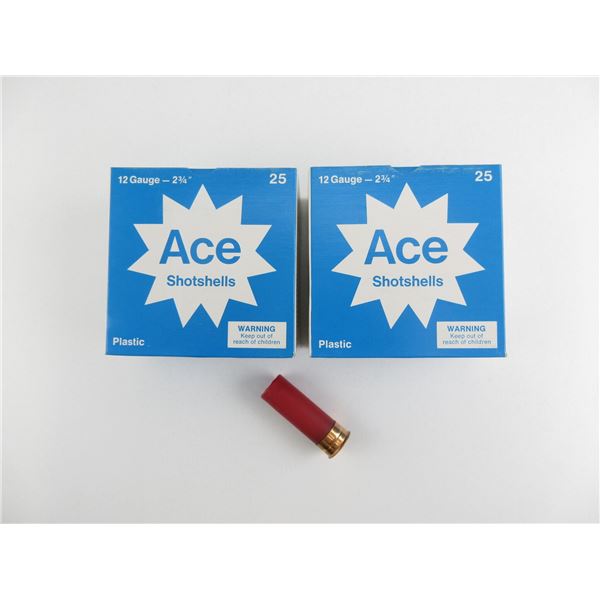 ACE 12 GAUGE SHOT SHELLS AMMO LOT