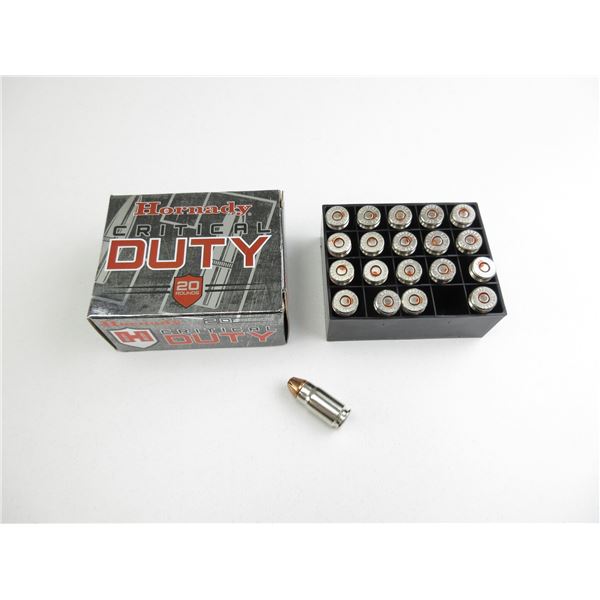 HORNADY .357 SIG AMMO