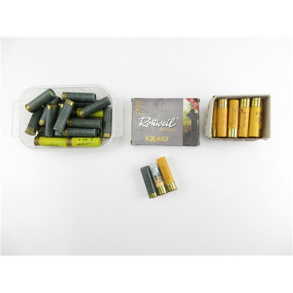 ASSORTED 20 GAUGE SHOT SHELL AMMO LOT