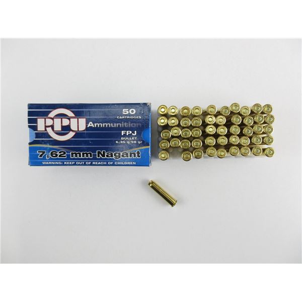 PPU 7.62MM NAGANT AMMO