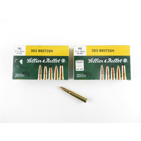 SELLIER & BELLOT .303 BR AMMO LOT