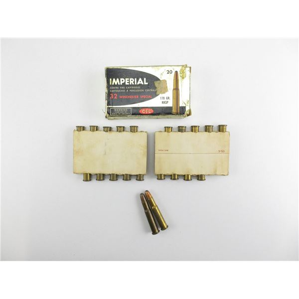 IMPERIAL .32 WIN SPECIAL AMMO LOT