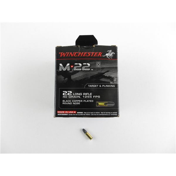 WINCHESTER .22 LONG RIFLE AMMO
