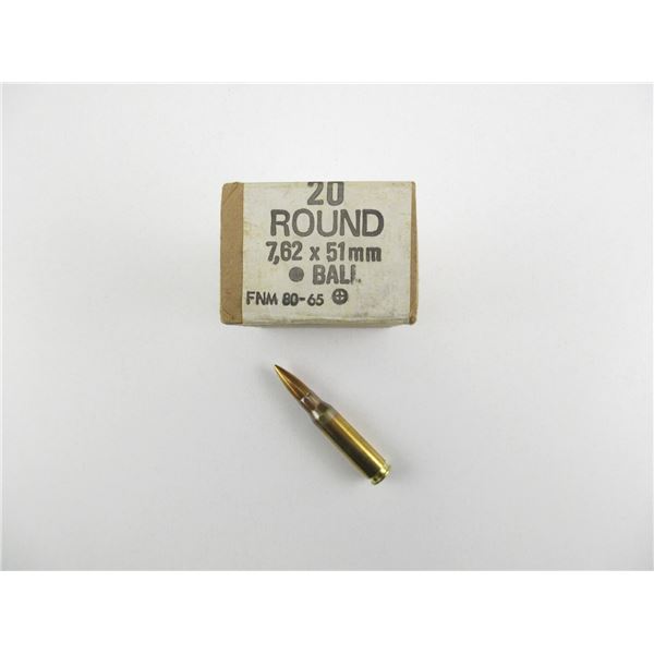 MILITARY 7.62X51 MM AMMO