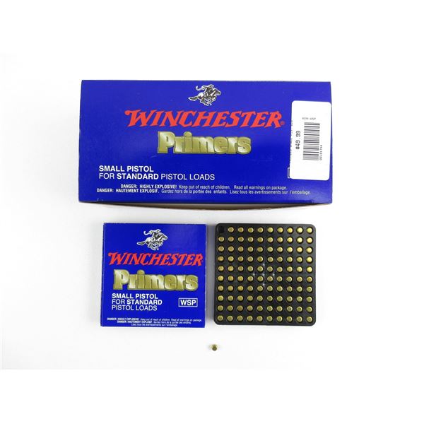 WINCHESTER SMALL PISTOL PRIMERS LOT