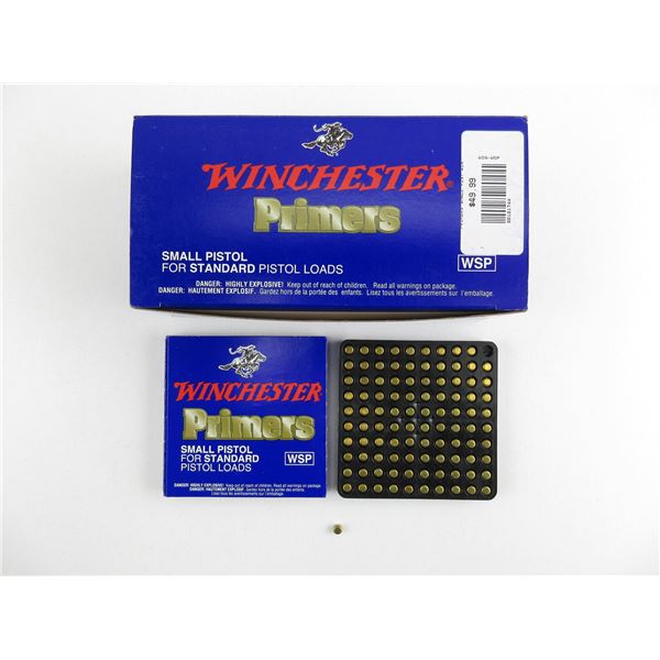 WINCHESTER SMALL PISTOL PRIMERS LOT