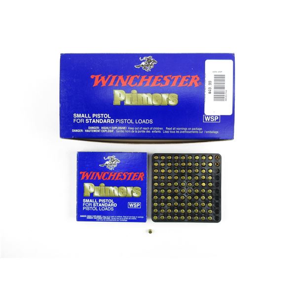 WINCHESTER SMALL PISTOL PRIMERS LOT