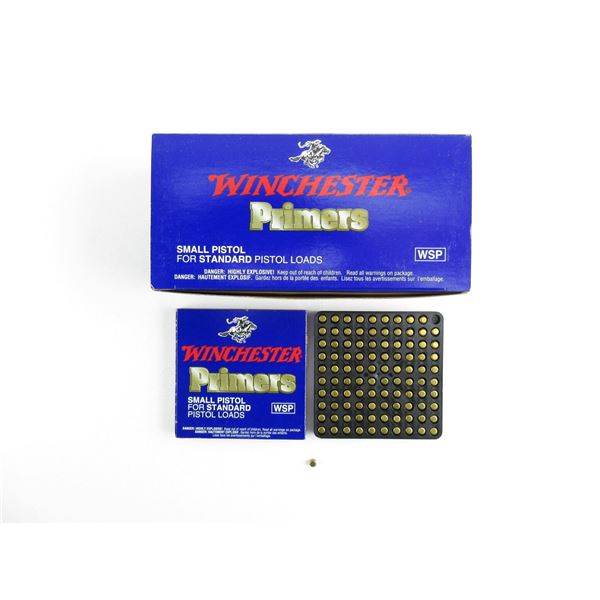 WINCHESTER SMALL PISTOL PRIMERS LOT