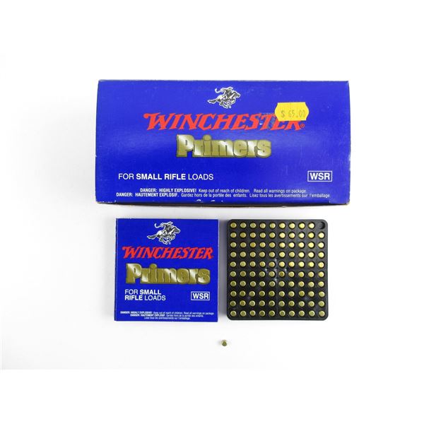 WINCHESTER SMALL RIFLE PRIMERS