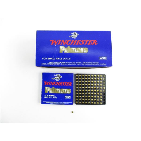 WINCHESTER SMALL RIFLE PRIMERS