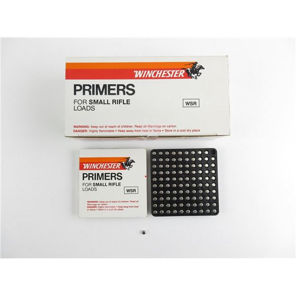 WINCHESTER SMALL RIFLE PRIMERS