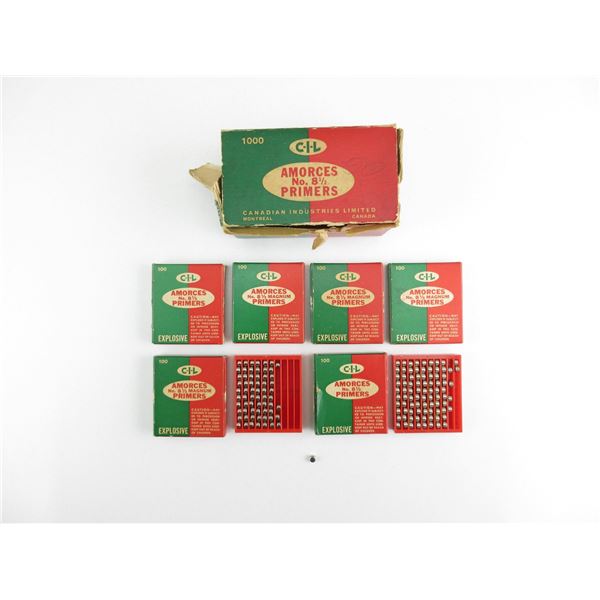 COLLECTIBLE C-I-L LARGE RIFLE PRIMERS