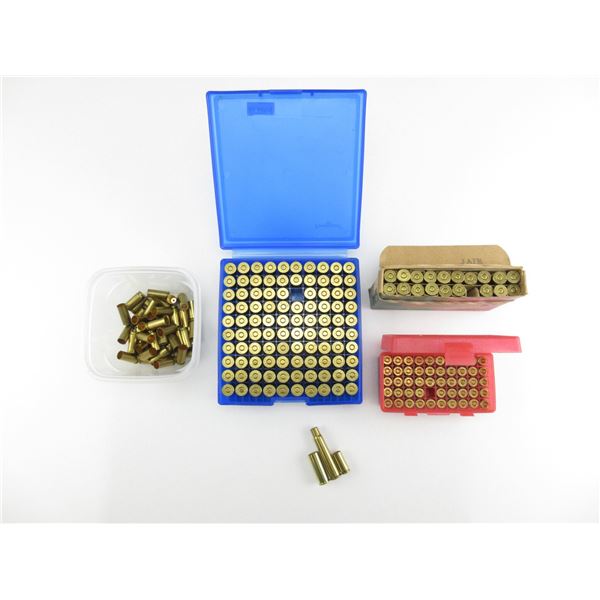 ASSORTED PRIMED BRASS CASES LOT