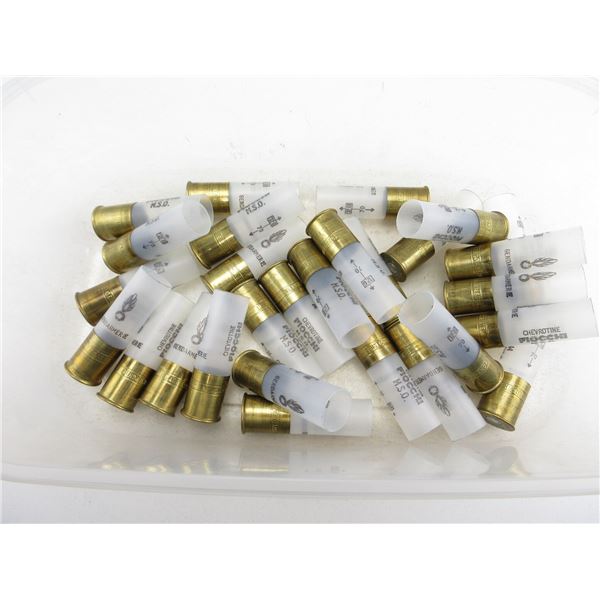FIOCCHI 12 GAUGE PRIMED SHOT SHELLS