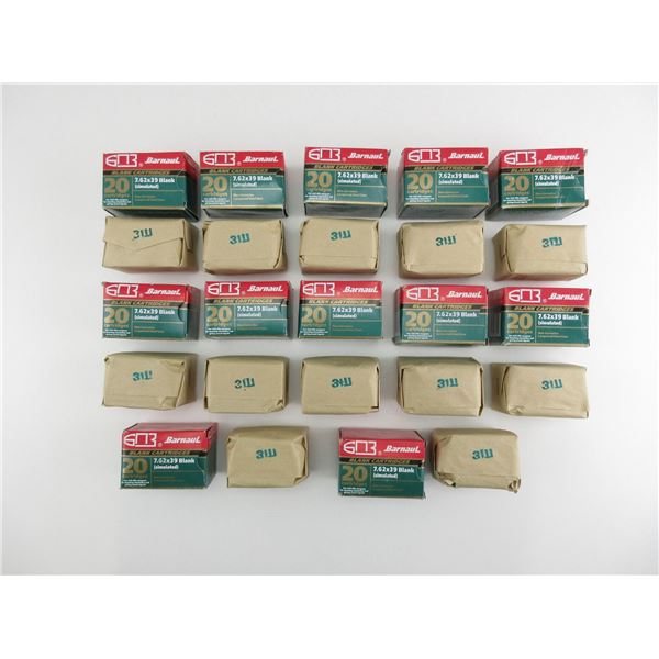 BARNAUL 7.62X39MM BLANK AMMO LOT