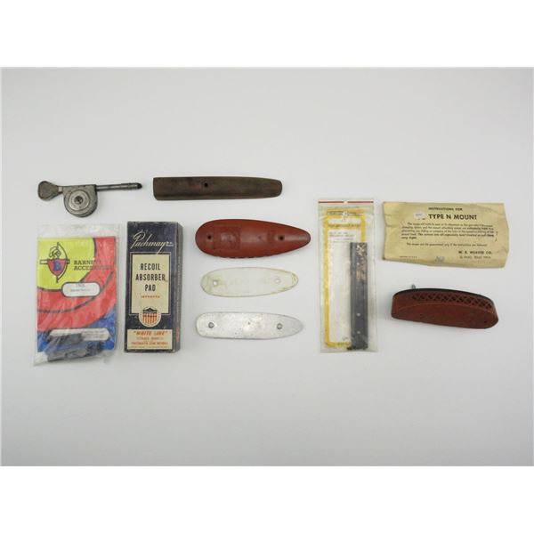ASSORTED GUN PARTS LOT