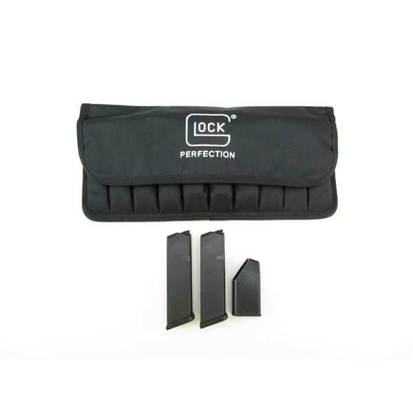 thumbnail image 2 of Glock 5-Slot Magazine Rack – Wall Mount – Fits 9mm G17/19/26 – Black Plastic, USA Made 2 of 3