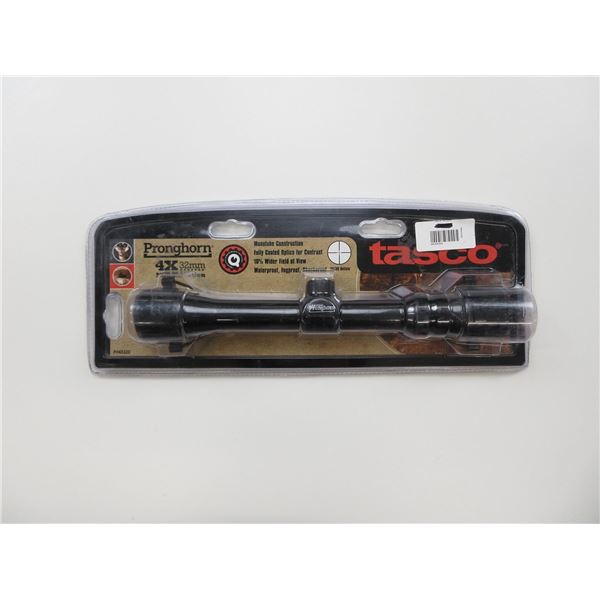 TASCO PRONGHORN 4X 32 RIFLE SCOPE