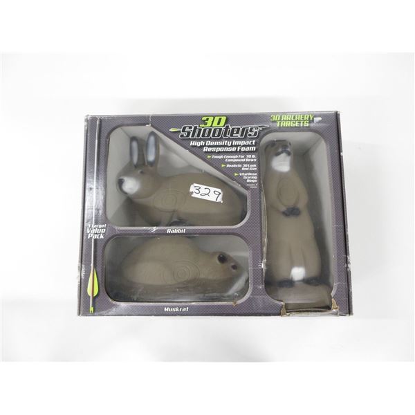 3D SHOOTERS ARCHERY TARGETS