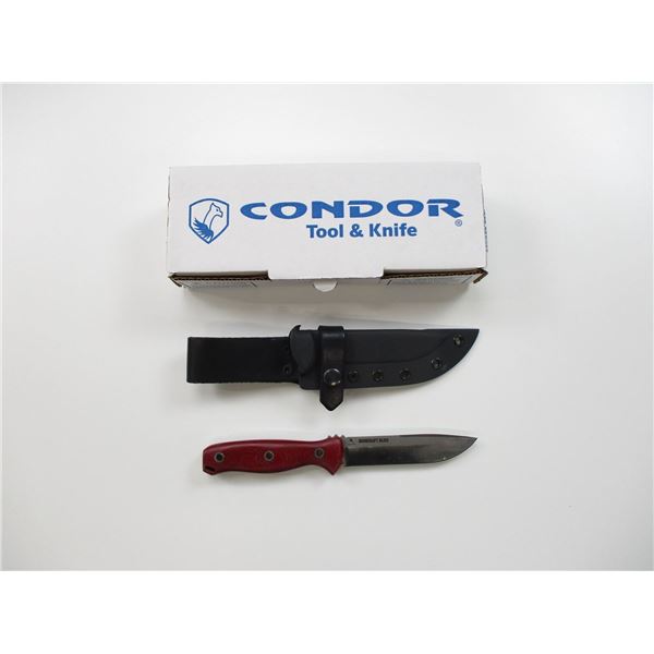 CONDOR BUSHCRAFT FIXED BLADE KNIFE