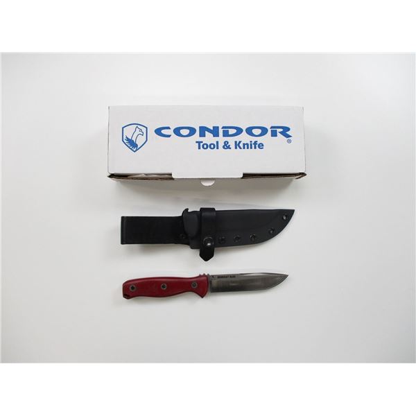 CONDOR BUSHCRAFT FIXED BLADE KNIFE