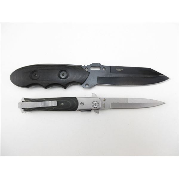 FIXED BLADE KNIFE & FOLDING KNIFE