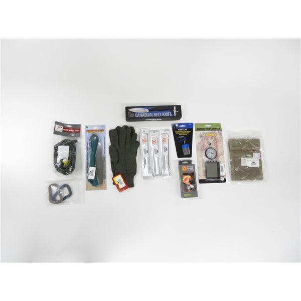 ASSORTED CAMPING SUPPLIES LOT