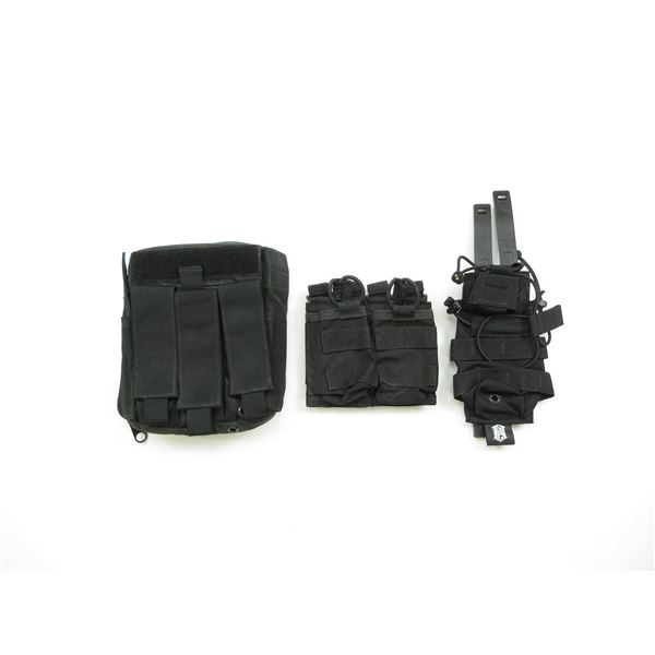 ASSORTED TACTICAL POUCHES LOT