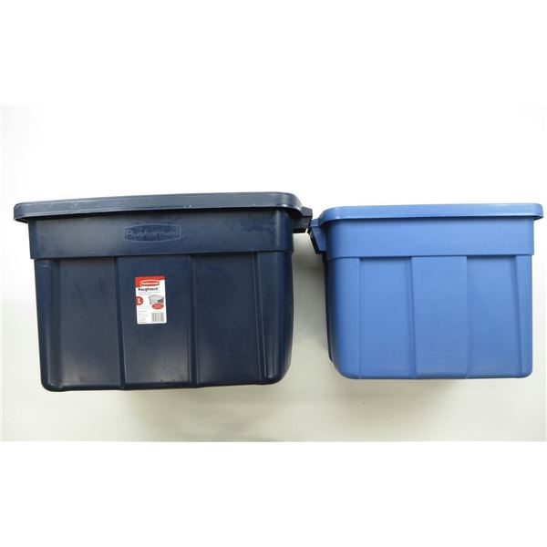 RUBBERMAID ROUGHNECK TOTES LOT
