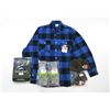 Image 1 : ROTHCO EXTRA HEAVY WEIGHT FLANNEL SHIRT, SIZE X-LARGE, SPORTSMAN THERMAL BOTTOMS, SIZE X-LARGE, ROTH