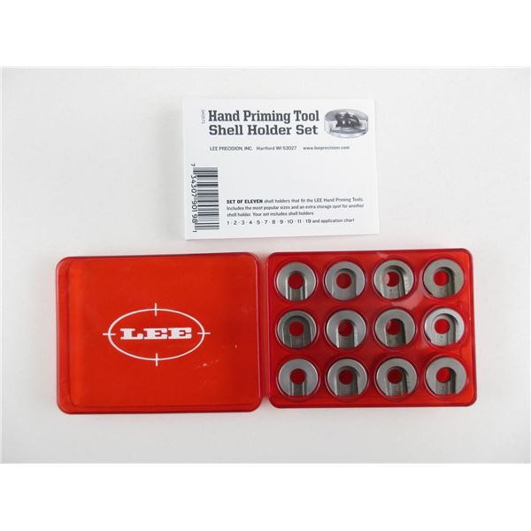 LEE HAND PRIMING TOOL SHELL HOLDER SET