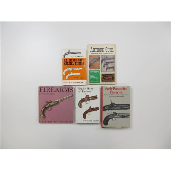 ASSORTED ANTIQUE GUN BOOK LOT