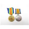 Image 2 : WWI BRITISH MILITARY NAMED MEDAL LOT