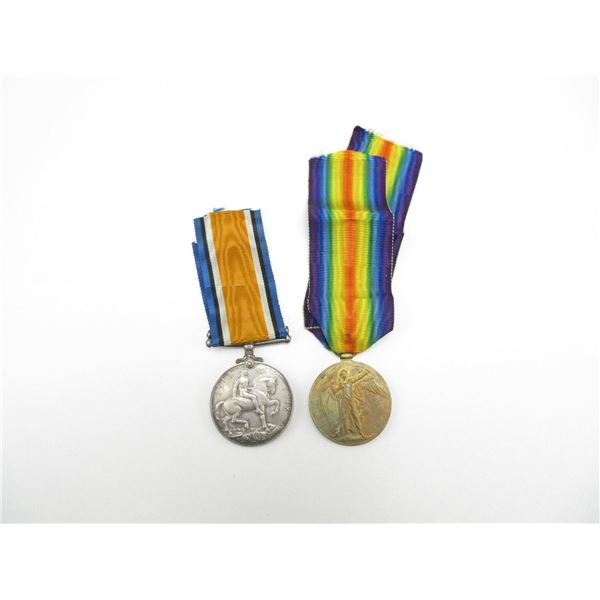 WWI BRITISH MILITARY NAMED MEDAL LOT