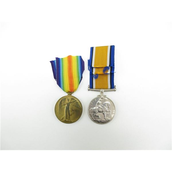 WWI BRITISH MILITARY NAMED MEDAL LOT