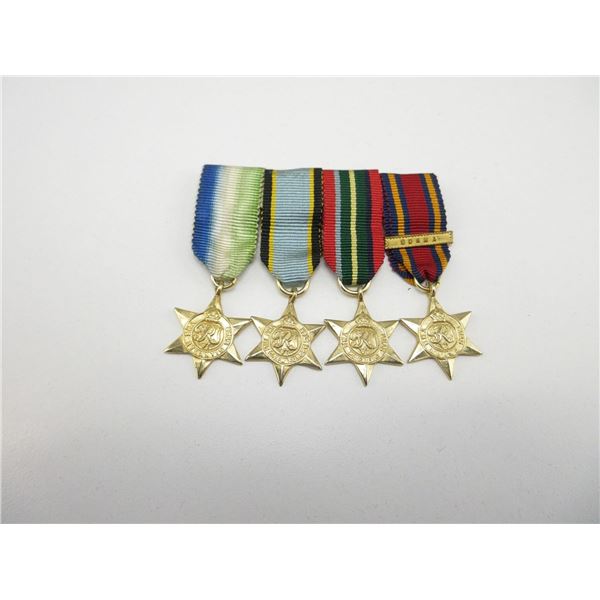 NEW WWII MINIATURE MEDAL LOT