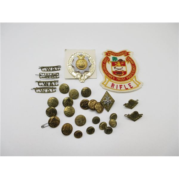 ASSORTED CANADIAN MILITARY BADGES