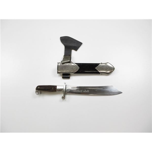 WWII GERMAN RAD HEWER DAGGER