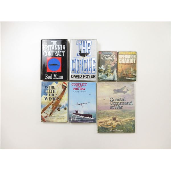 ASSORTED NAVAL MILITARY BOOK LOT