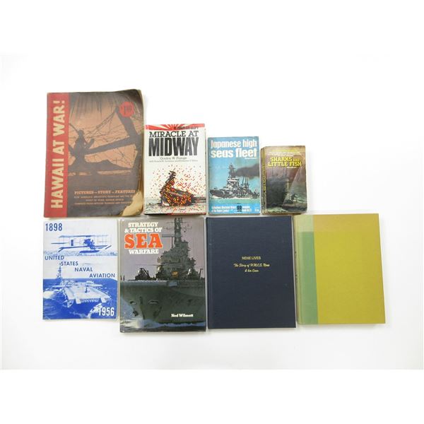 ASSORTED NAVAL MILITARY BOOK LOT